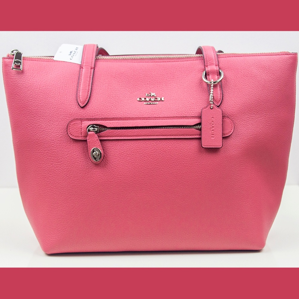 Coach Women's Pebbled Taylor Tote